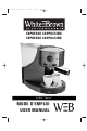 White and Brown EX 824 Tosca User Manual