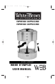 White and Brown EX 825 LORENZO User Manual
