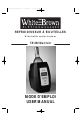 White and Brown TB 580 Melchior User Manual
