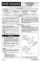 Honeywell Super Tradeline Y594G Installation Instructions Manual