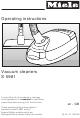 Miele S 5981 Operating Instructions Manual