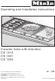 Miele CS 1212 Operating And Installation Manual