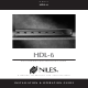 Niles HDL-6 Installation & Operating Manual