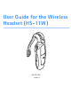 Nokia HS-11W User Manual