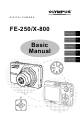 Olympus FE-250 Basic Manual