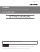Aiphone IS SERIES Local System Setting Manual