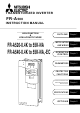 Mitsubishi Electric FR-A500 Instruction Manual
