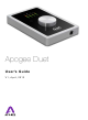 APOGEE DUET USER MANUAL Pdf Download | ManualsLib