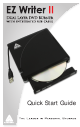 Apricorn EZ Writer II Quick Start Manual