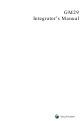 Sony Ericsson GM29 Integrator's Manual