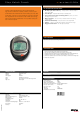 Silva Stop Watch Coach Product Information