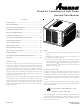 Amana Room Air Conditioner & Heat Pump Use And Care Manual
