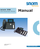 Snom 360 Manual