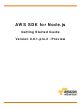 Amazon AWS SDK Getting Started Manual