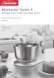 Sunbeam Mixmaster MX7700 Instruction/Recipe Booklet