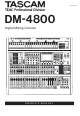Tascam DM-4800 Owner's Manual