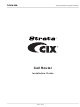 Toshiba Strata CIX Call Router Installation Manual