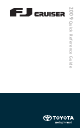 Toyota FJ CRUISER 2009 Quick Reference Manual