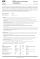KOB KOB 3010-1 Spec Sheet