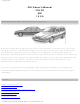 Volvo 850 Owner's Manual