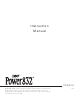 Dsc Power832 PC5O15 Instruction Manual