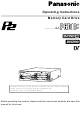 Panasonic AJ-PCD10E Operating Instructions Manual