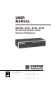 Patton electronics 3054 User Manual