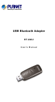 Planet BT-200U User Manual