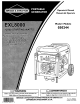 Briggs & Stratton 30244 Operator's Manual