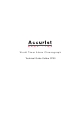 Accurist Calibre CP00 Technical Manual