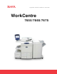 Xerox WorkCentre 7675 System Administrator Manual