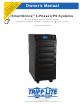 Tripp Lite SmartOnline SU20KX Owner's Manual