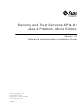 Sun Microsystems Security and Trust Services APIs 1.0 Reference Implementation Installation Manual
