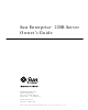 Sun Microsystems Sun Enterprise 220R Owner's Manual