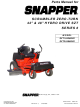 Snapper SZT20486BVE Parts Manual