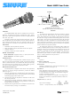 Shure 565SD User Manual