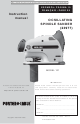 Porter-Cable 121 Instruction Manual