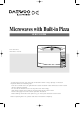 Daewoo WM1310PM Operating Instructions Manual