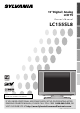Sylvania LC155SL8 Owner's Manual