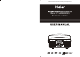 Haier PDTB7 User Manual