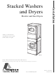 Alliance Laundry Systems 801504R1 Installation Manual