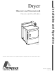 Alliance Laundry Systems 504522R3 Installation And Operation Manual
