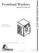 Alliance Laundry Systems 800532R3 Installation & Operation Manual
