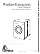 Alliance Laundry Systems F232135R12 Installation Manual
