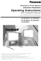 Panasonic Panaboard KX-BP800U Operating Instructions Manual