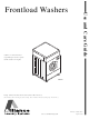 Alliance Laundry Systems 800970R1 Use And Care Manual
