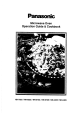 Panasonic NN-6405 Operation Manual & Cookbook