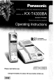 Panasonic KX-T4300BA Operating Instructions Manual