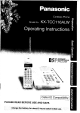 Panasonic KX-TCC116ALW Operating Instructions Manual
