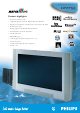Philips MathLine 32PW9765 Specifications